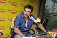 Venkatesh Promotes Masala Movie at Radio Mirchi